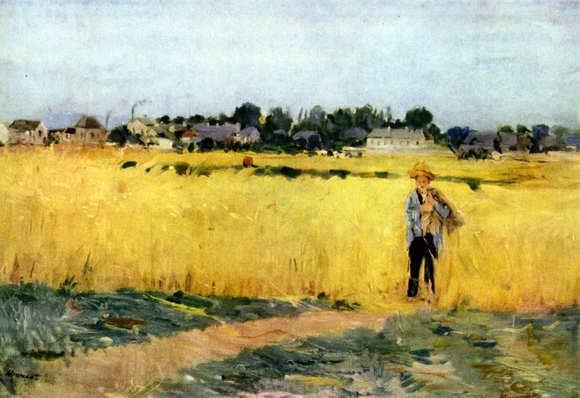 Berthe Morisot – Dans les blés (1875)