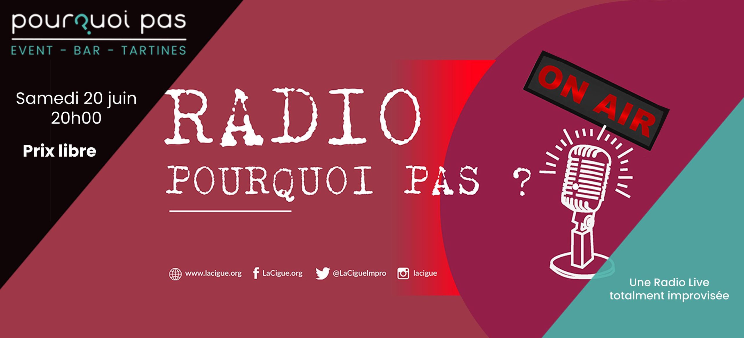 Radio Pourquoi Pas ? Radio Libre improvisée